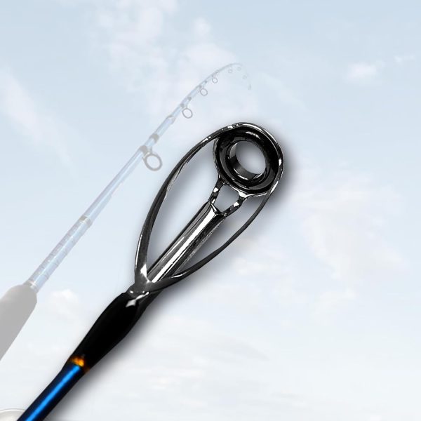 Two-Piece Saltwater Spinning Rod for Lure and General Offshore Fishing