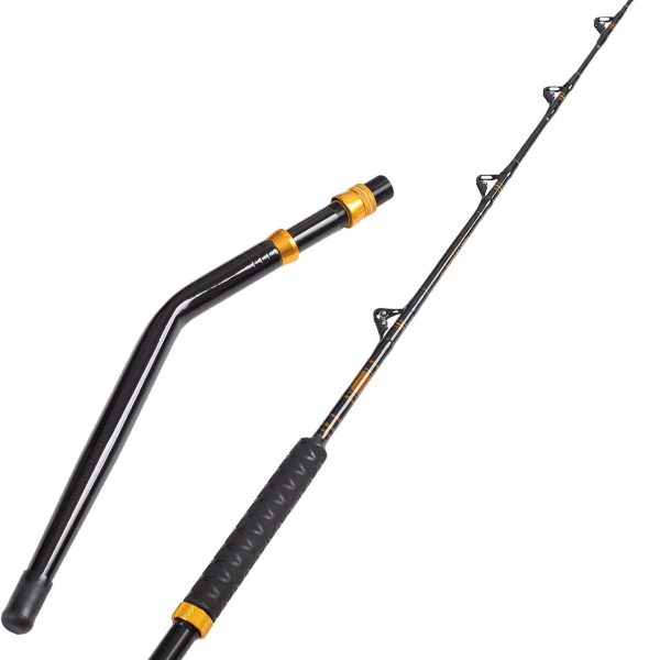 Bent-Butt Saltwater Trolling Rod for Offshore and Boat Fishing