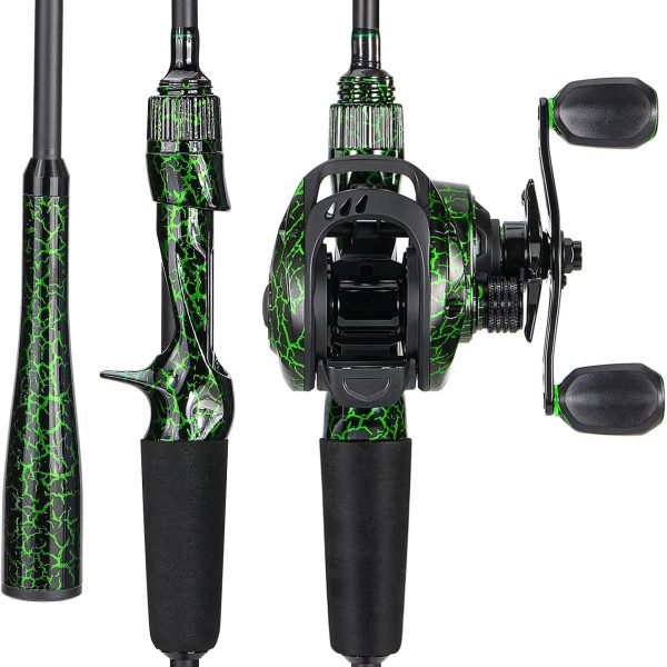 Conventional Fishing Rod and Reel Combo for Boat and Offshore Angling